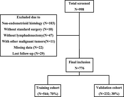 Combining Clinicopathological Parameters and Molecular Indicators to Predict Lymph Node Metastasis in Endometrioid Type Endometrial Adenocarcinoma